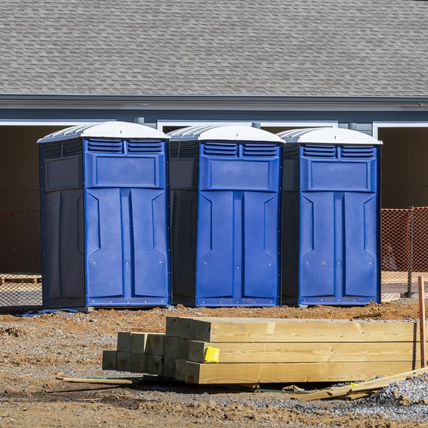 are there different sizes of portable toilets available for rent in Waller Washington